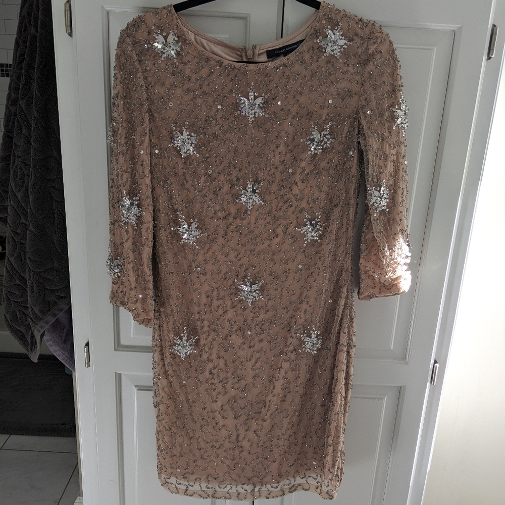 French Connection beaded dress